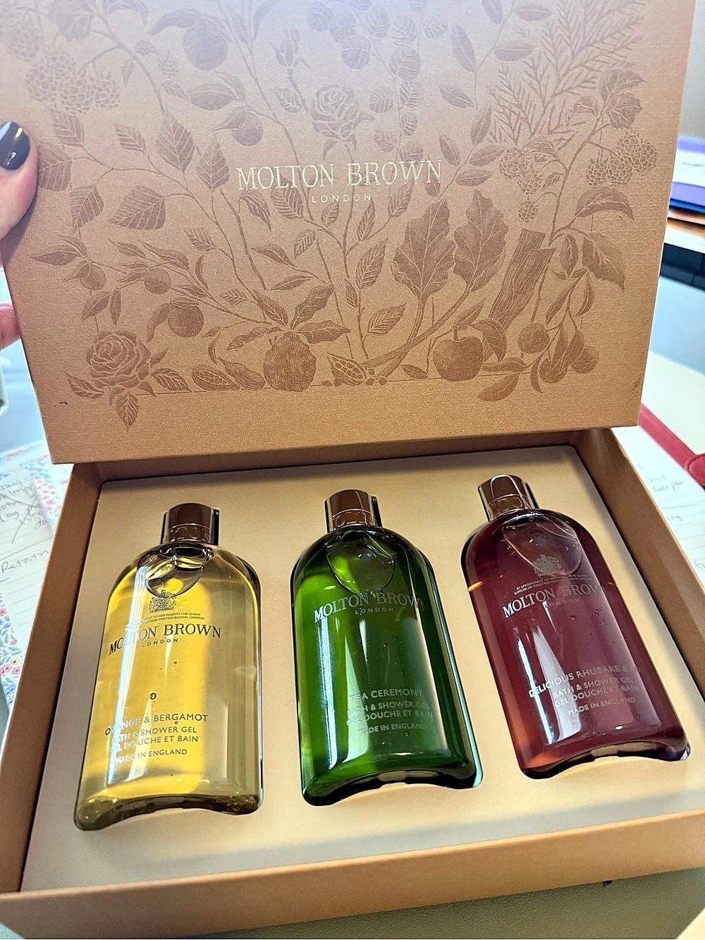 Molton Brown Iconic 3-Piece Bath & Shower Gel Gift Set